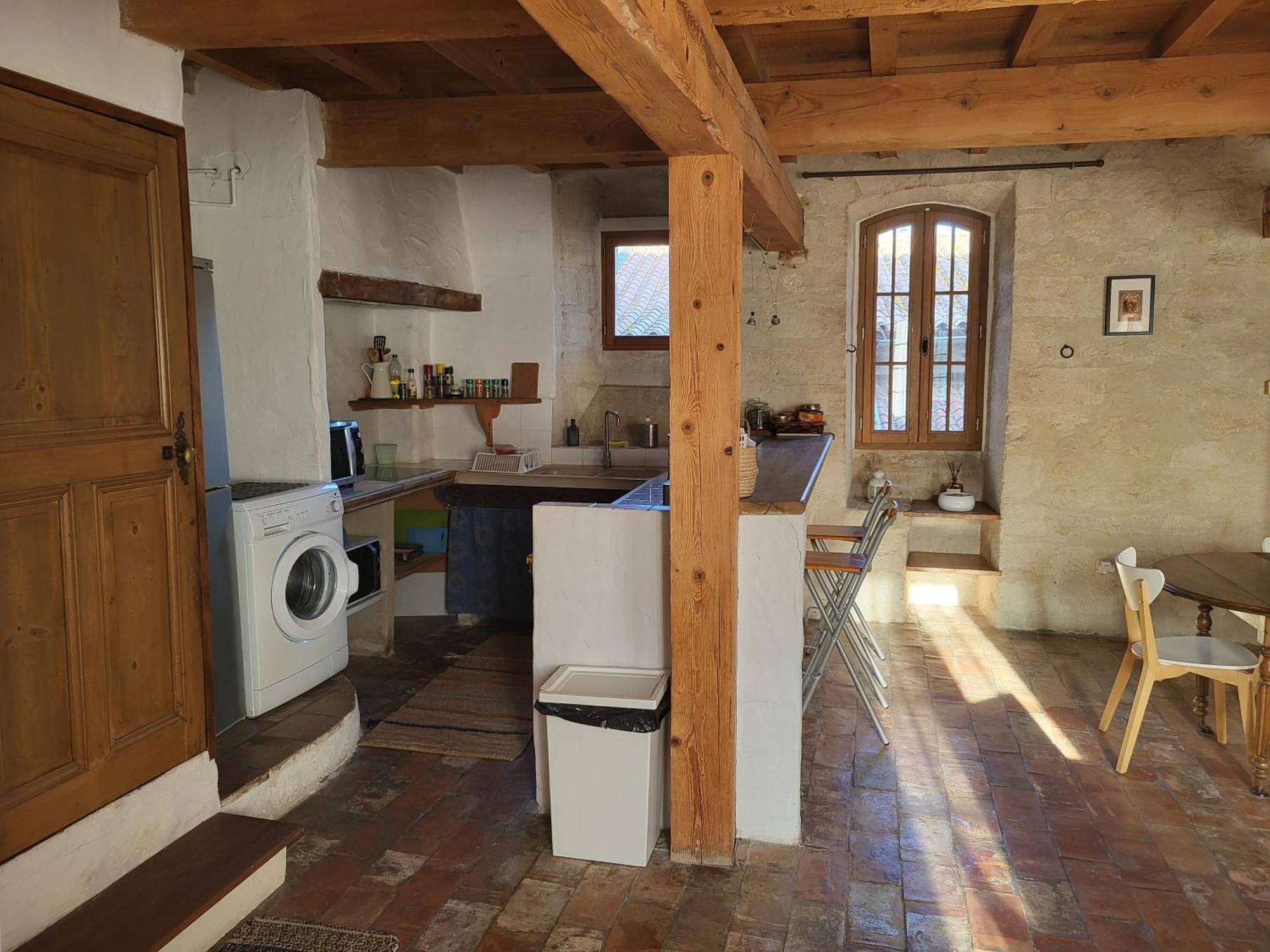 Maison Atypique Coeur De Village Historique Villeneuve-les-Avignon Bagian luar foto